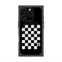 プレミアムスクエアケース with MagSafe［ Racing checkered flag - レーシングチェッカーフラッグ ］