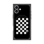 プレミアムスクエアケース with MagSafe［ Racing checkered flag - レーシングチェッカーフラッグ ］