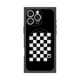 プレミアムスクエアケース with MagSafe［ Racing checkered flag - レーシングチェッカーフラッグ ］