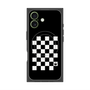 プレミアムスクエアケース with MagSafe［ Racing checkered flag - レーシングチェッカーフラッグ ］