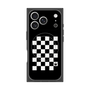 プレミアムスクエアケース with MagSafe［ Racing checkered flag - レーシングチェッカーフラッグ ］
