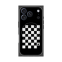 プレミアムスクエアケース with MagSafe［ Racing checkered flag - レーシングチェッカーフラッグ ］