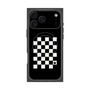 プレミアムスクエアケース with MagSafe［ Racing checkered flag - レーシングチェッカーフラッグ ］