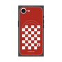プレミアムスクエアケース with MagSafe［ Racing checkered flag Red - レーシングチェッカーフラッグ レッド ］