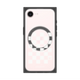 プレミアムスクエアケース with MagSafe［ Racing checkered flag White - レーシングチェッカーフラッグ ホワイト ］