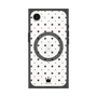 プレミアムスクエアケース with MagSafe［ CASEPLAY Crown dots Black - ケースプレイ・クラウン・ドッツ ブラック ］