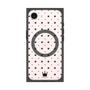 プレミアムスクエアケース with MagSafe［ CASEPLAY Crown dots Black - ケースプレイ・クラウン・ドッツ ブラック ］
