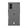 プレミアムスクエアケース with MagSafe［ CASEPLAY Crown dots White - ケースプレイ・クラウン・ドッツ ホワイト ］