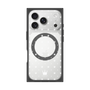 プレミアムスクエアケース with MagSafe［ CASEPLAY Crown dots White - ケースプレイ・クラウン・ドッツ ホワイト ］