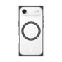 プレミアムスクエアケース with MagSafe［ CASEPLAY Crown dots White - ケースプレイ・クラウン・ドッツ ホワイト ］