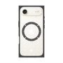 プレミアムスクエアケース with MagSafe［ CASEPLAY Crown dots White - ケースプレイ・クラウン・ドッツ ホワイト ］