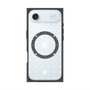プレミアムスクエアケース with MagSafe［ CASEPLAY Crown dots White - ケースプレイ・クラウン・ドッツ ホワイト ］