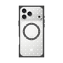 プレミアムスクエアケース with MagSafe［ CASEPLAY Crown dots White - ケースプレイ・クラウン・ドッツ ホワイト ］