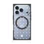 プレミアムスクエアケース with MagSafe［ CASEPLAY Crown dots White - ケースプレイ・クラウン・ドッツ ホワイト ］
