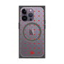プレミアムスクエアケース with MagSafe［ CASEPLAY Crown dots Red - ケースプレイ・クラウン・ドッツ レッド ］