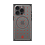 プレミアムスクエアケース with MagSafe［ CASEPLAY Crown dots Red - ケースプレイ・クラウン・ドッツ レッド ］