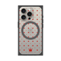 プレミアムスクエアケース with MagSafe［ CASEPLAY Crown dots Red - ケースプレイ・クラウン・ドッツ レッド ］