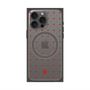 プレミアムスクエアケース with MagSafe［ CASEPLAY Crown dots Red - ケースプレイ・クラウン・ドッツ レッド ］
