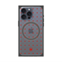 プレミアムスクエアケース with MagSafe［ CASEPLAY Crown dots Red - ケースプレイ・クラウン・ドッツ レッド ］