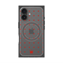 プレミアムスクエアケース with MagSafe［ CASEPLAY Crown dots Red - ケースプレイ・クラウン・ドッツ レッド ］