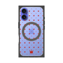 プレミアムスクエアケース with MagSafe［ CASEPLAY Crown dots Red - ケースプレイ・クラウン・ドッツ レッド ］