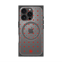 プレミアムスクエアケース with MagSafe［ CASEPLAY Crown dots Red - ケースプレイ・クラウン・ドッツ レッド ］