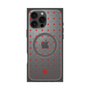 プレミアムスクエアケース with MagSafe［ CASEPLAY Crown dots Red - ケースプレイ・クラウン・ドッツ レッド ］