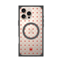 プレミアムスクエアケース with MagSafe［ CASEPLAY Crown dots Red - ケースプレイ・クラウン・ドッツ レッド ］