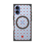 プレミアムスクエアケース with MagSafe［ CASEPLAY Crown dots Red - ケースプレイ・クラウン・ドッツ レッド ］