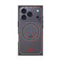 プレミアムスクエアケース with MagSafe［ CASEPLAY Crown dots Red - ケースプレイ・クラウン・ドッツ レッド ］