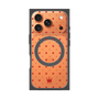 プレミアムスクエアケース with MagSafe［ CASEPLAY Crown dots Red - ケースプレイ・クラウン・ドッツ レッド ］