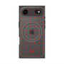 プレミアムスクエアケース with MagSafe［ CASEPLAY Crown dots Red - ケースプレイ・クラウン・ドッツ レッド ］