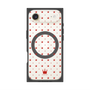 プレミアムスクエアケース with MagSafe［ CASEPLAY Crown dots Red - ケースプレイ・クラウン・ドッツ レッド ］