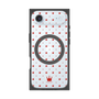 プレミアムスクエアケース with MagSafe［ CASEPLAY Crown dots Red - ケースプレイ・クラウン・ドッツ レッド ］