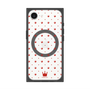プレミアムスクエアケース with MagSafe［ CASEPLAY Crown dots Red - ケースプレイ・クラウン・ドッツ レッド ］