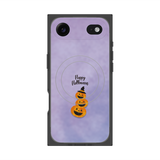 プレミアムスクエアケース with MagSafe［ Happy Halloween - Pumpkin ］