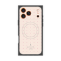 プレミアムスクエアケース with MagSafe［ LANVIN en Bleu Tiny dots Pink - ランバン ドット ピンク ］