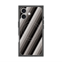 プレミアムスクエアケース with MagSafe［ Middle Stripe - Black ］