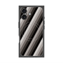 プレミアムスクエアケース with MagSafe［ Middle Stripe - Black ］