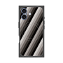 プレミアムスクエアケース with MagSafe［ Middle Stripe - Black ］