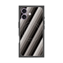 プレミアムスクエアケース with MagSafe［ Middle Stripe - Black ］