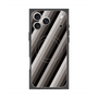プレミアムスクエアケース with MagSafe［ Middle Stripe - Black ］