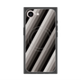 プレミアムスクエアケース with MagSafe［ Middle Stripe - Black ］