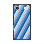 プレミアムスクエアケース with MagSafe［ Middle Stripe - Blue ］