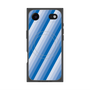 プレミアムスクエアケース with MagSafe［ Middle Stripe - Blue ］