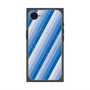 プレミアムスクエアケース with MagSafe［ Middle Stripe - Blue ］