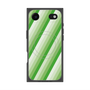 プレミアムスクエアケース with MagSafe［ Middle Stripe - Green ］