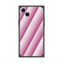 プレミアムスクエアケース with MagSafe［ Middle Stripe - Pink ］