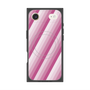 プレミアムスクエアケース with MagSafe［ Middle Stripe - Pink ］