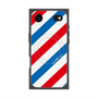 プレミアムスクエアケース with MagSafe［ Big Stripe - Red × Blue ］